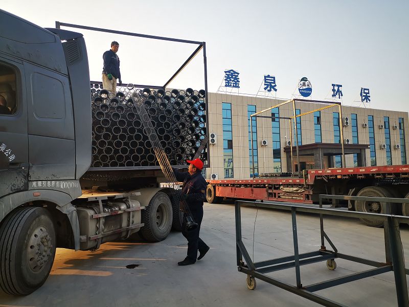 除塵袋籠發貨現場