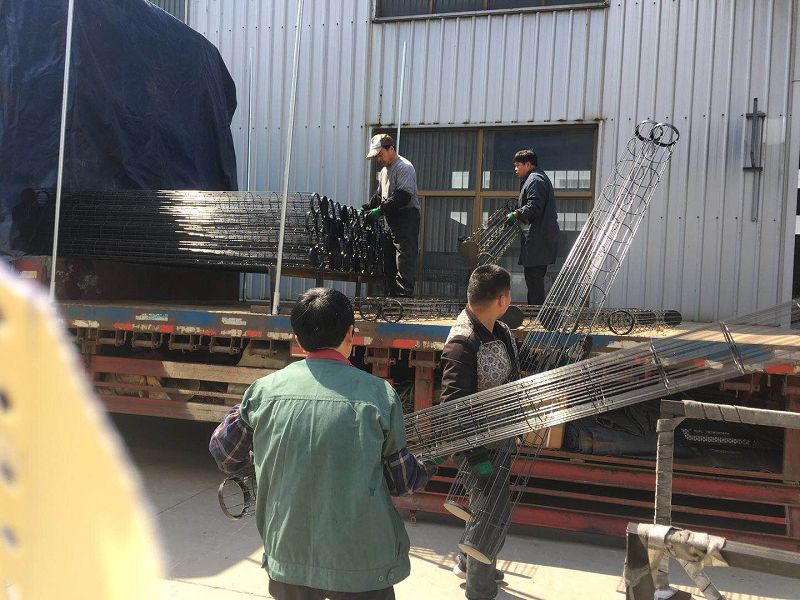 6.70米2節式袋籠裝車發貨